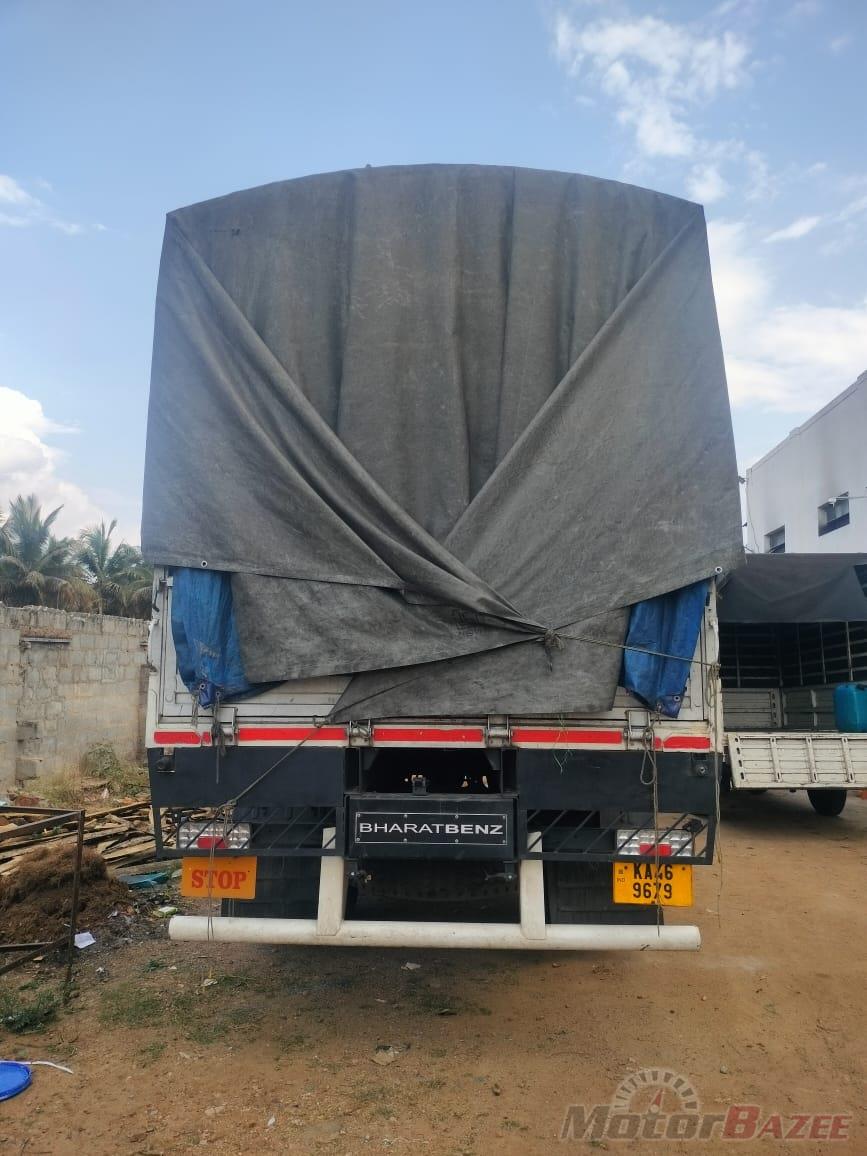 Bharath Benz 1917 2023 model Ka registered well maintained 12.5tonne passing.