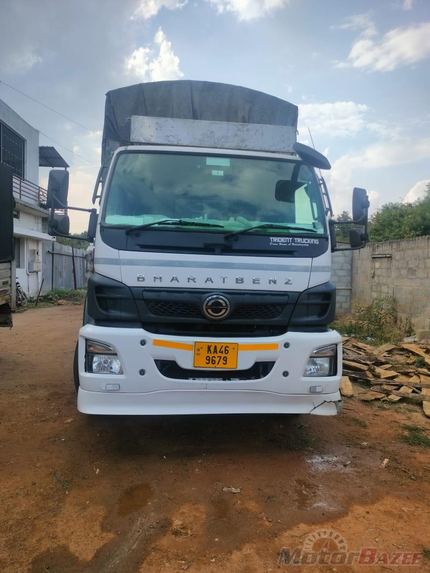Bharath Benz 1917 2023 model Ka registered well maintained 12.5tonne passing.