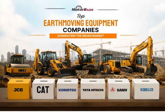 Top Earthmoving Equipment Companies Dominating the Indian Market 