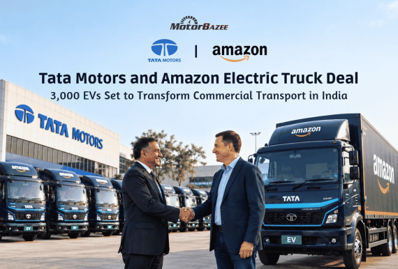 Tata Motors and Amazon Electric Truck Deal 3,000 EVs Set to Transform Commercial Transport in India