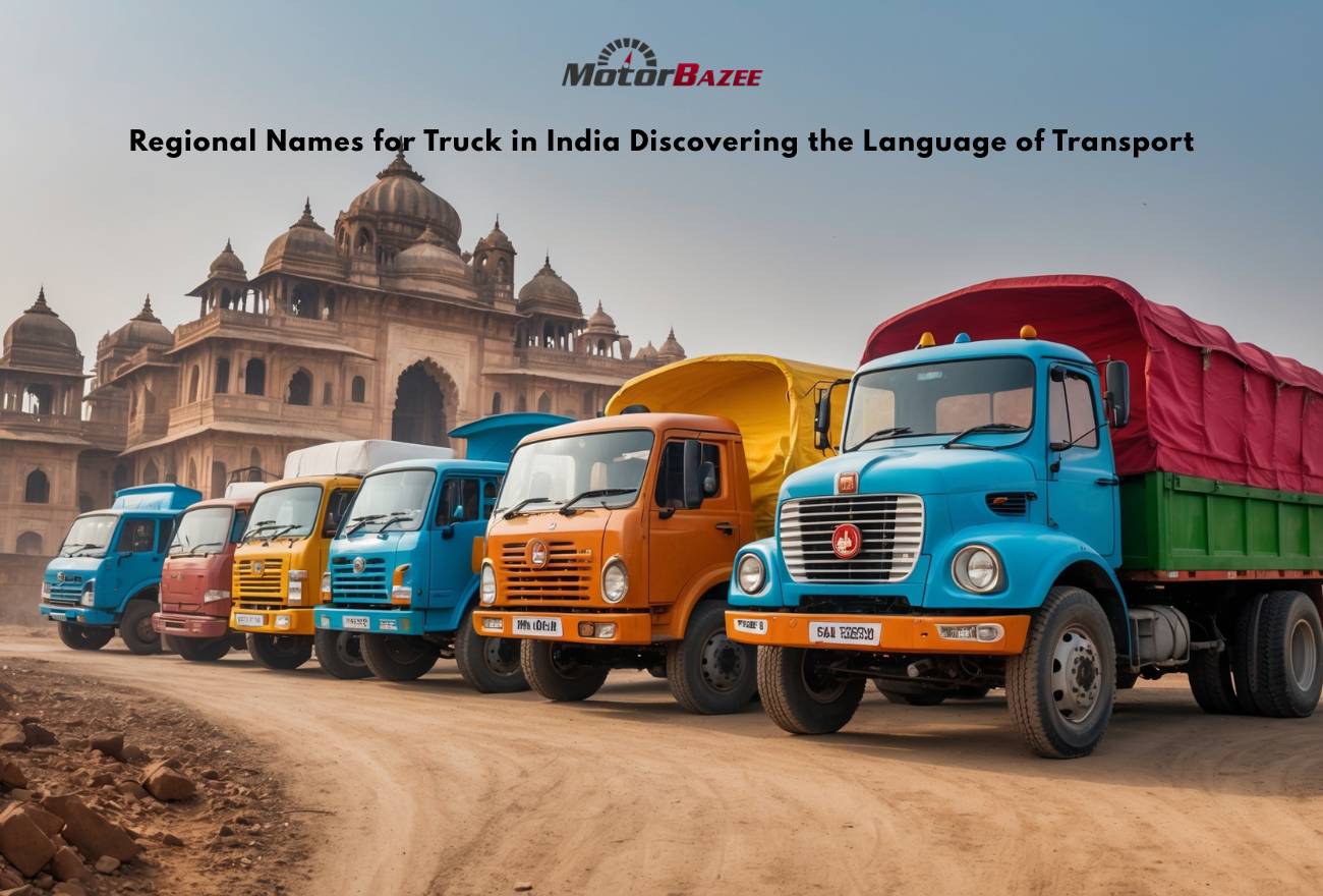Regional Names for Truck in India Discovering the Language of Transport