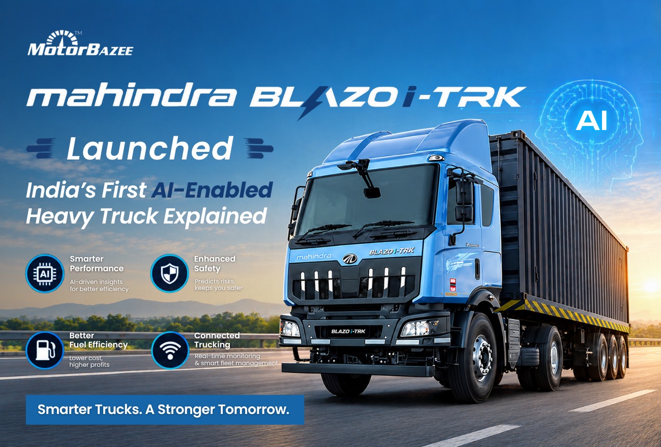 Mahindra BLAZO i-TRK Launched: India’s First AI-Enabled Heavy Truck Explained
