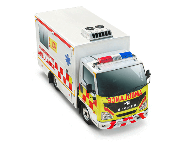 Eicher Skyline Ambulance B Type