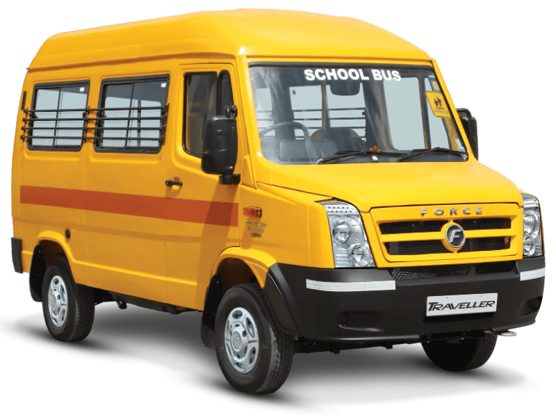Force Motors Traveller School Bus 3050WB T1 SCB 3050 HR 16D ABS FDSS VNL FAPS