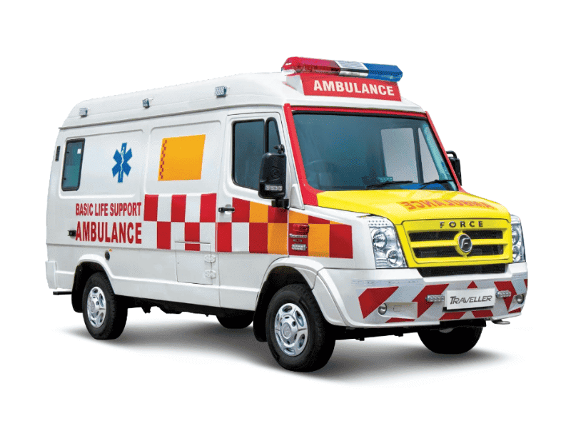 Force Motors Traveller Ambulance 3350WB BSVI.2